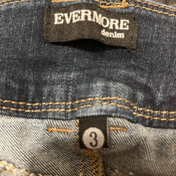 EVERMORE DENIM | Women's Jeans Blue Size 3 - Picture 6 of 6